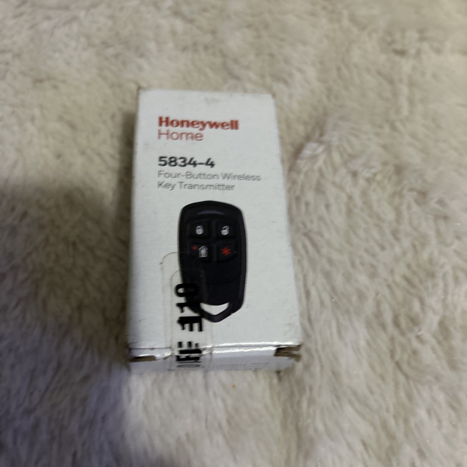 Brand New Honeywell 5834-4 4-Button Wireless Key Fob