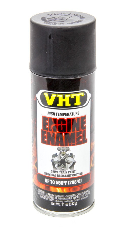 VHT SP139 Engine Enamel 11 fl. oz. GM Satin Black Aerosol High Temperature Paint