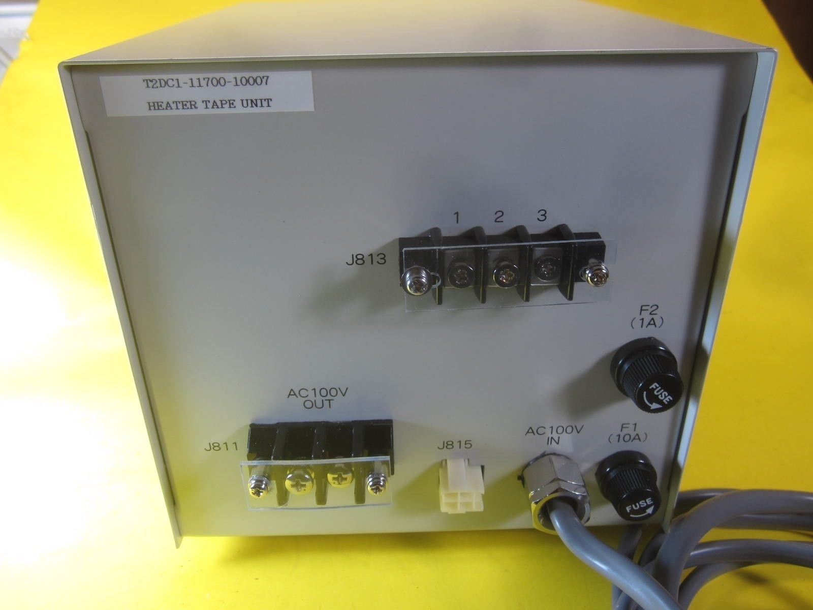 Heater Tape Unit with Keyence TF2-31 Controller T2DC1-11700-10007