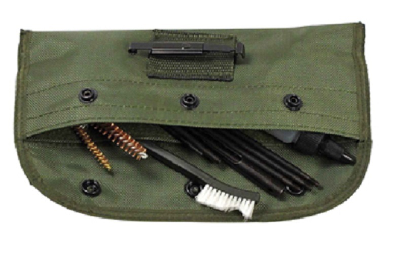 10 Piece .22 22LR .223 556 Rifle Gun Cleaning Kit Set Pistol Revolver Set Brush