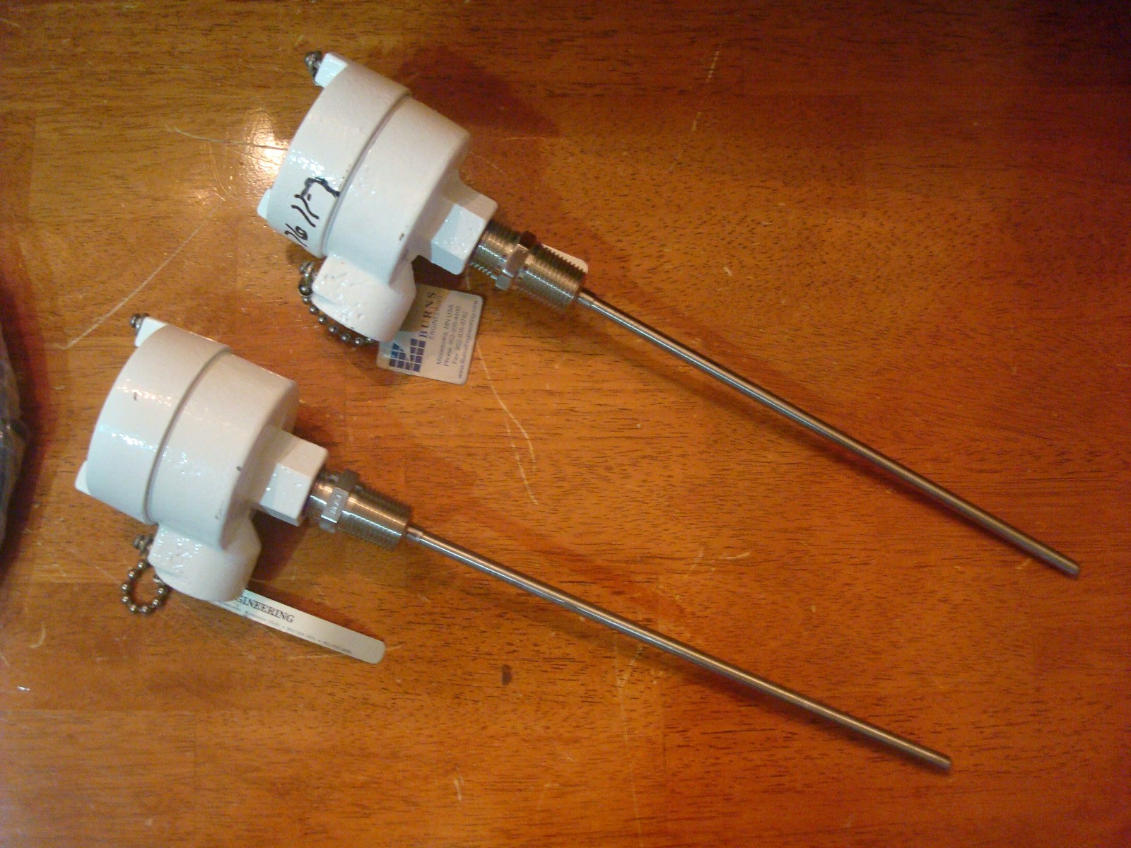 Burns Engineering Temperature Immersion Sensor Probe Lot Model# 300L10A1EN093