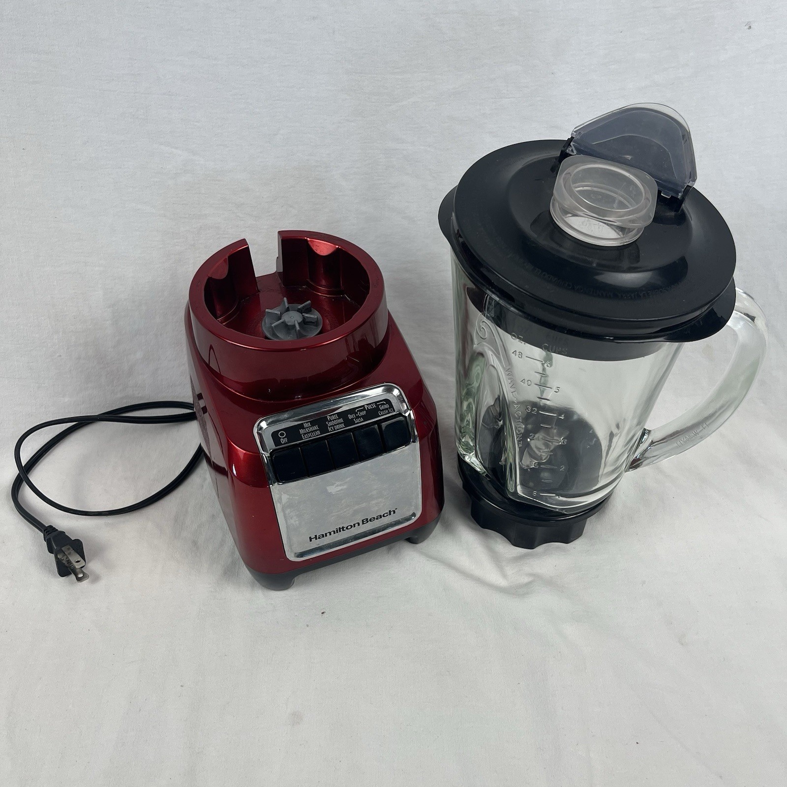 Hamilton Beach Red Blender B88 TESTED