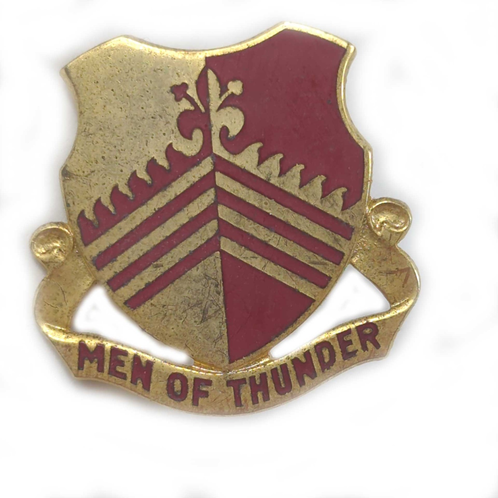 US Army 765th Field Artillery Battalion "Men of Thunder" Pin