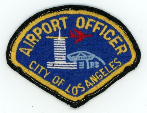 CALIFORNIA CA LOS ANGELES AIRPORT OFFICER NICE SHOULDER PATCH SHERIFF POLICE