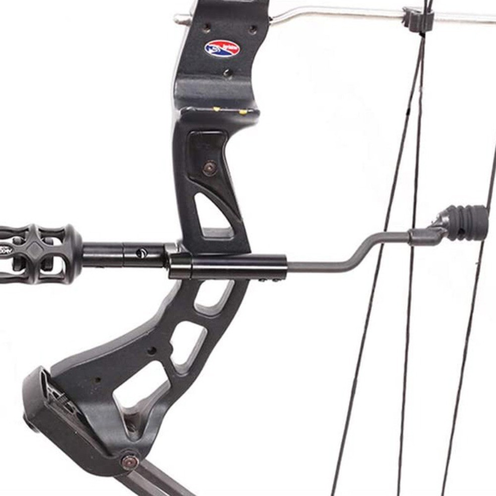 Compound Bow String Stop Bracket Suppressor Balance Stabilizer Archery Mount