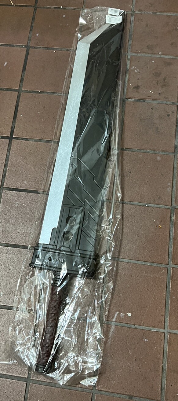Buster Sword (Final Fantasy VII) 43"  Foam Prop Replica Sword