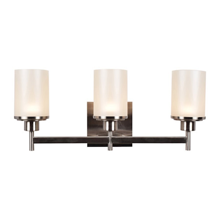 Access Lighting Perch 3 Light Bath/Vanity, Brushed Steel - 62511LEDD-BS-CSL