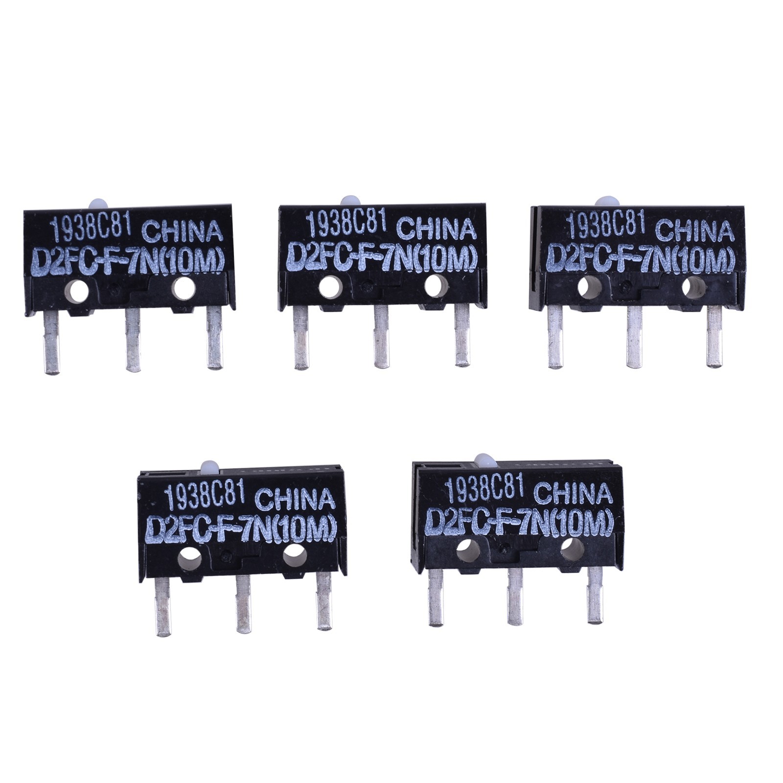 10PCS OMRON Mouse Micro Switch Microswitch D2FC-F-7N(10M) Mouse Button Fretting