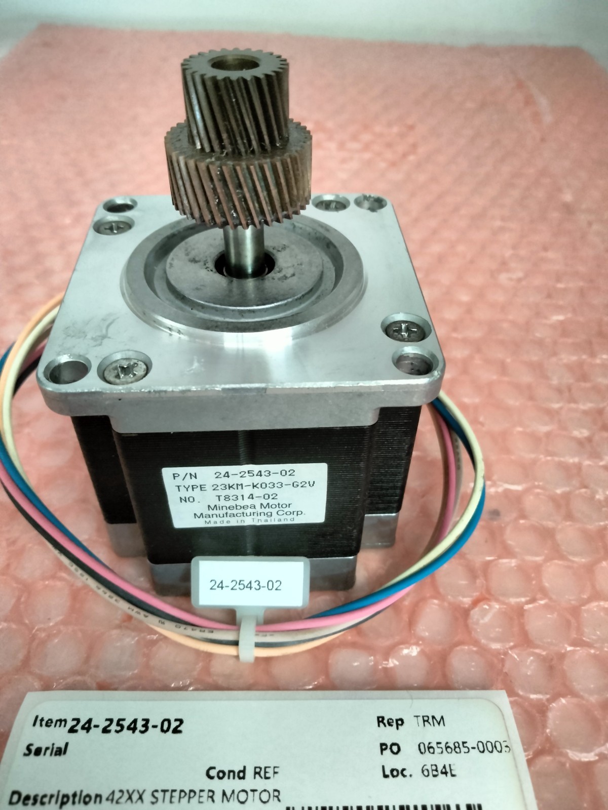 DATAMAX 24-2543-02 42XX STEPPER MOTOR