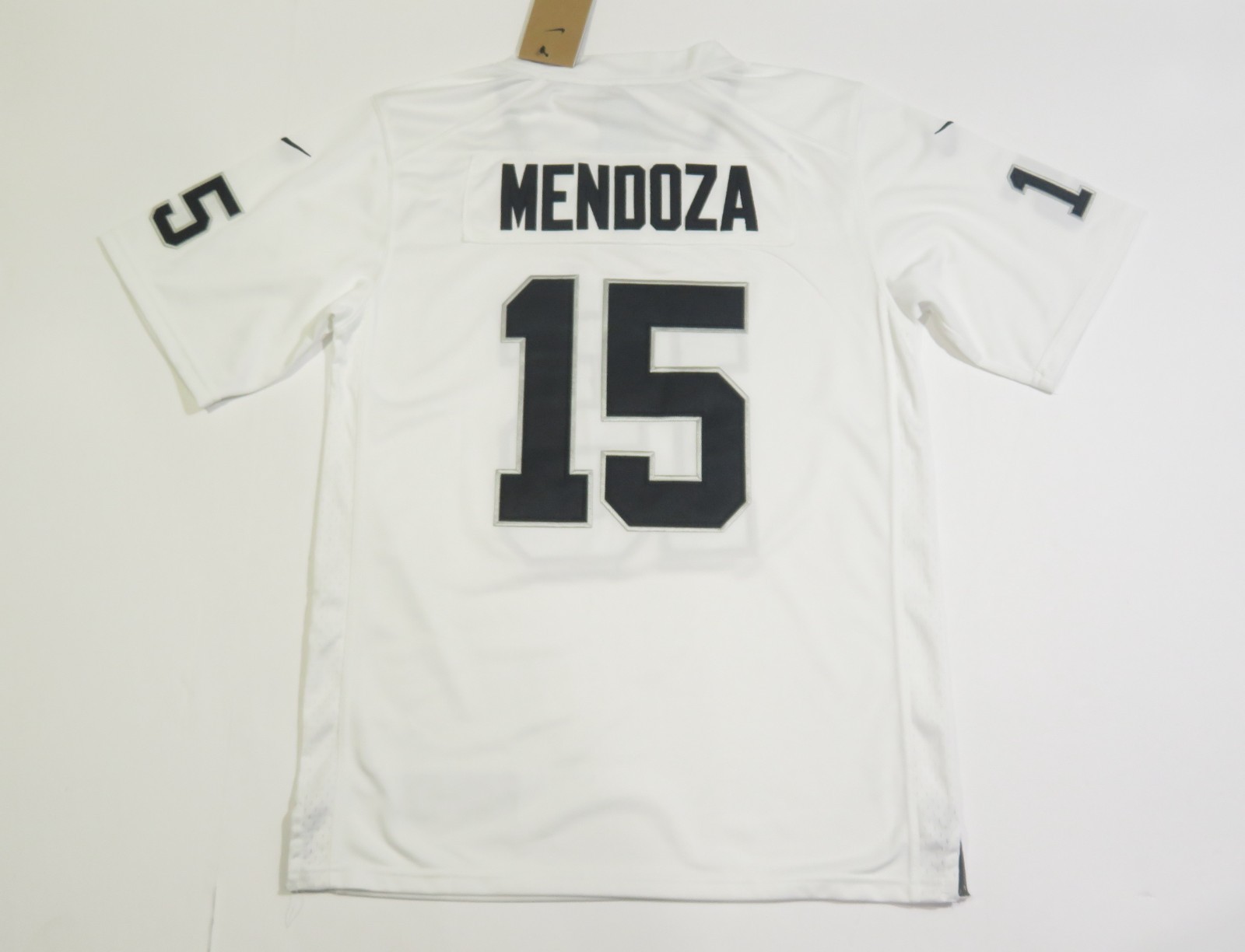 Fernando Mendoza #15 Las Vegas Raiders Men's Game Jersey White