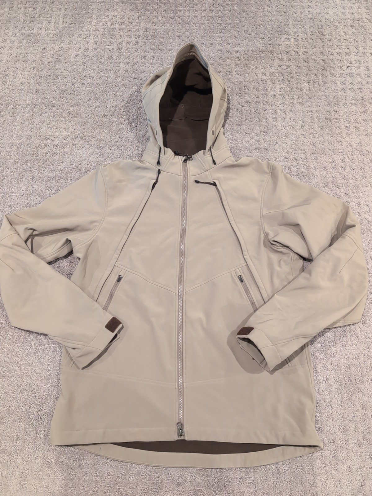 First Lite Suppressor Jacket Large Walnut Excellent Free Shipping!