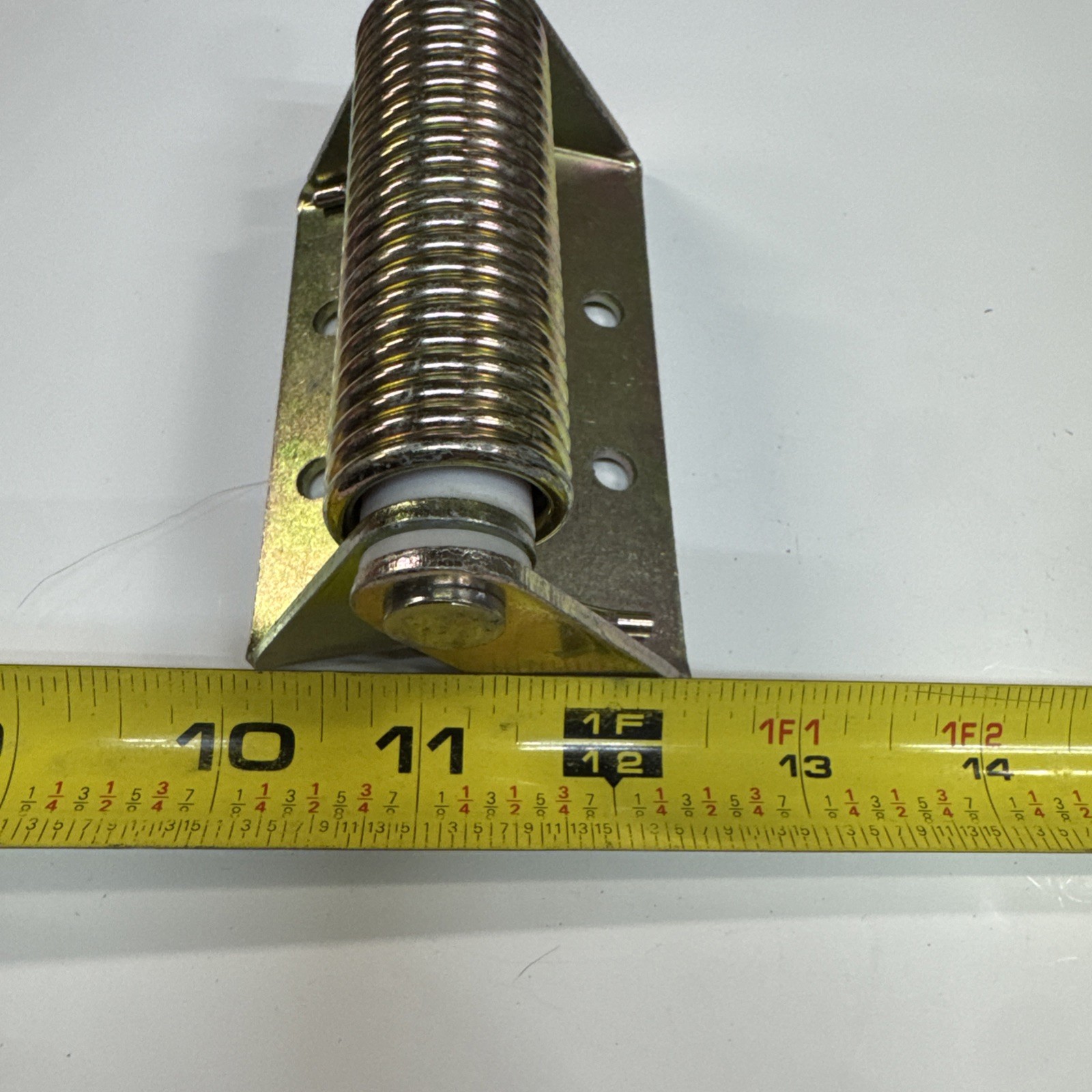 Spring Loaded Door Gate Hinge 4" Zinc Plated Steel