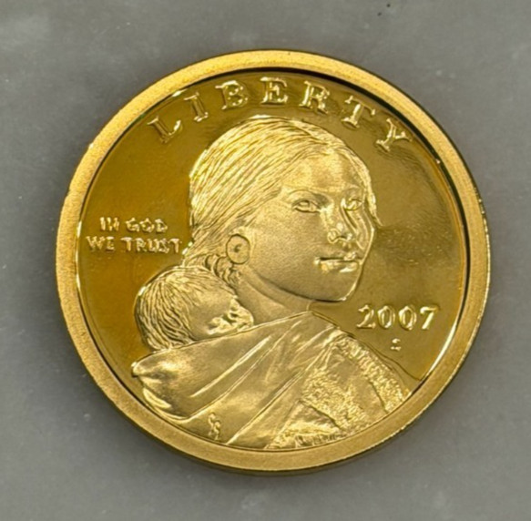 2007-S Sacagawea Proof Dollar - Native American