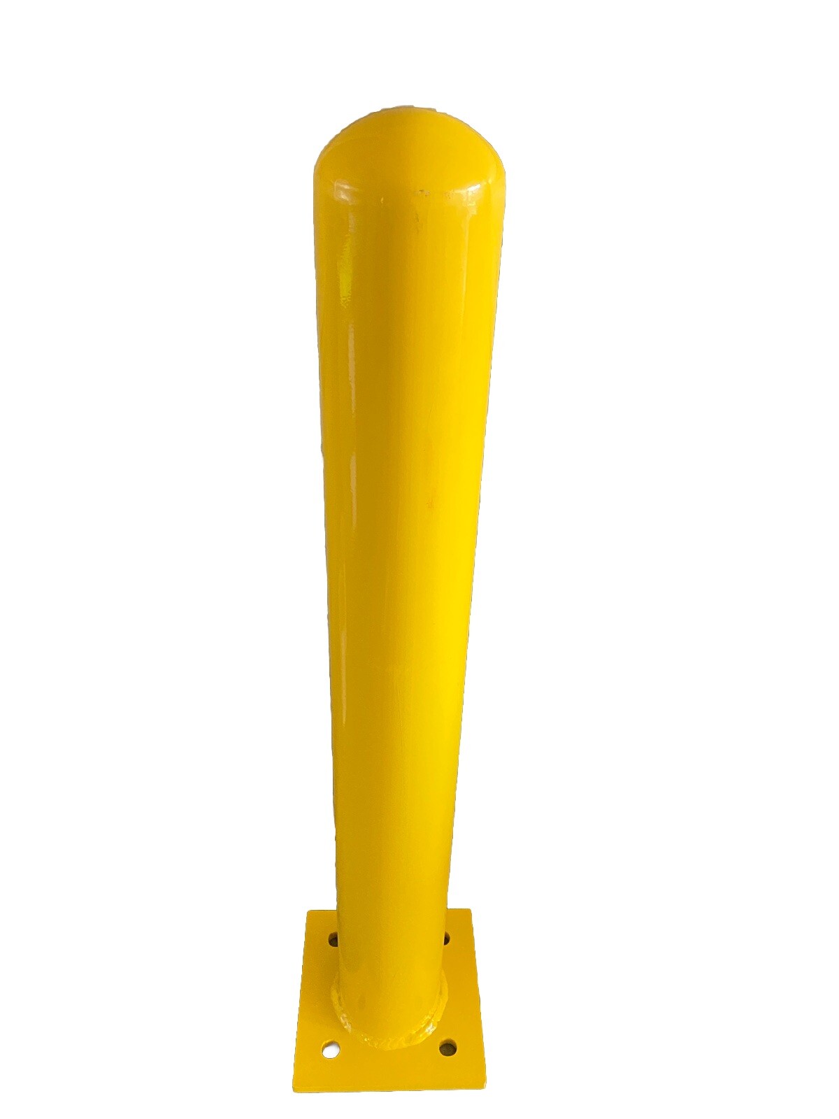 GRAINGER APPROVED IBB04040-Y-D Bollard,Fixed,Concrete,4",Yellow, 36”
