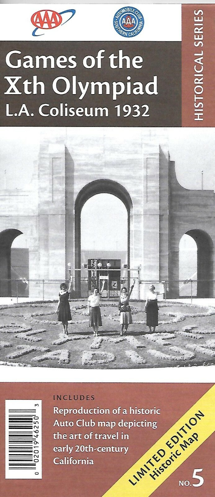 Games of the Xth Olympiad, 1932 Los Angeles Coliseum, California, by AAA Publish