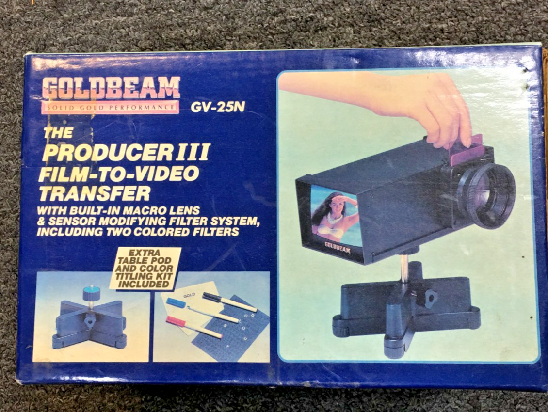 GOLDBEAM, The Producer III Film-To-Video Transfer, With Box GV-25N, KOREA