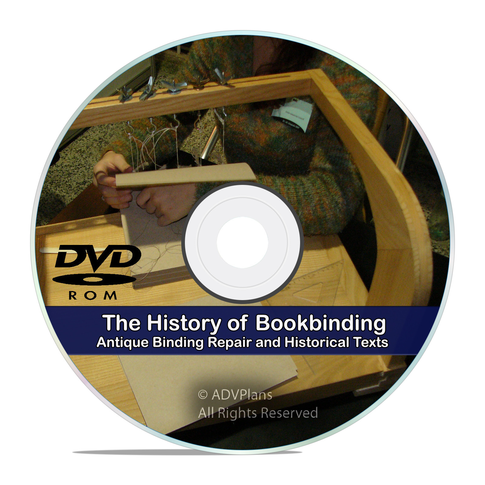 How to Bind & Repair Vintage Books, Bookbinding Leather Info 94 Books on DVD V78