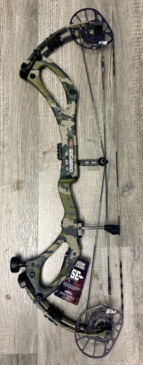 PSE Sicario FDS Right Hand 70LB Kuiu Verde Carbon Bow 2026 New