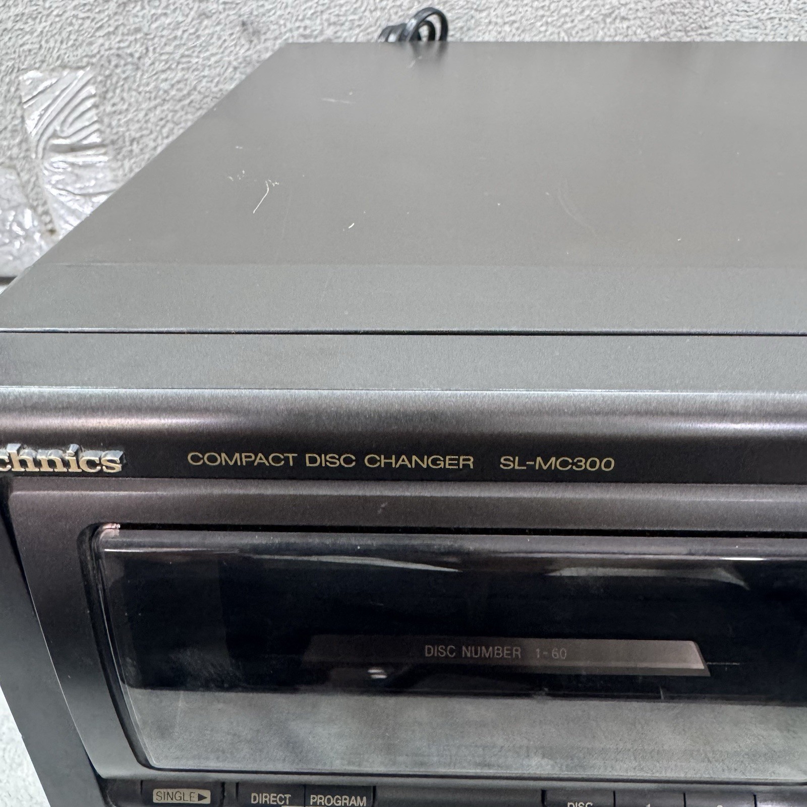 Technics SL-MC300 CD 110+1 Changer Tested Working