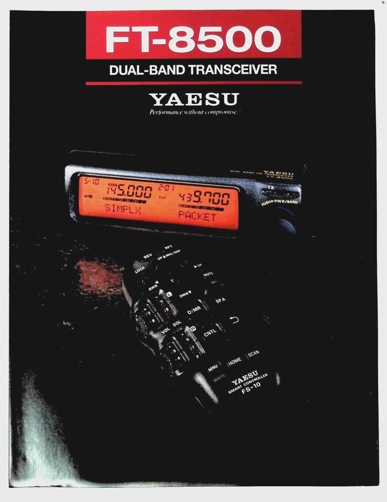 Yaesu FT- 8500 Dual - Band Transceivers Brochure