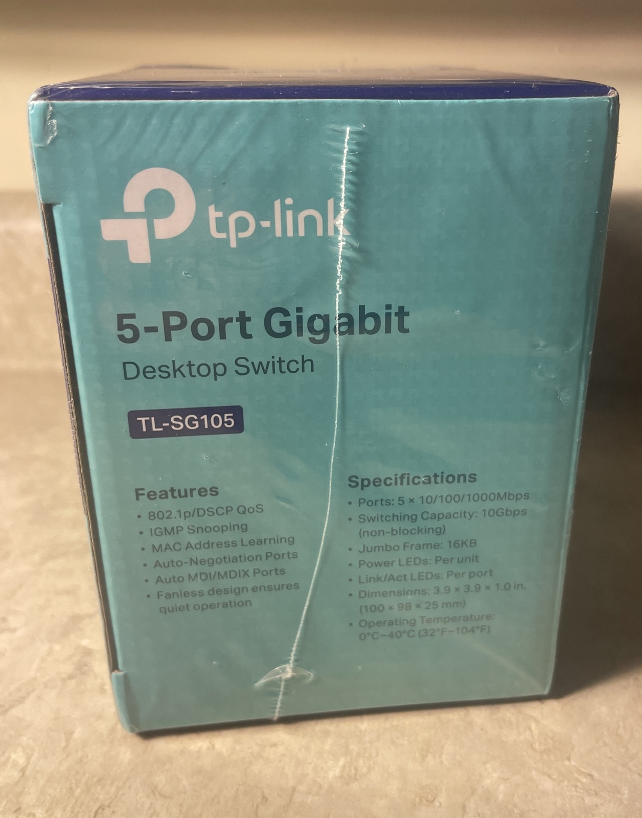 TP-LINK Technologies TP-Link (TL-SG105) 4-Ports External Switch - NEW