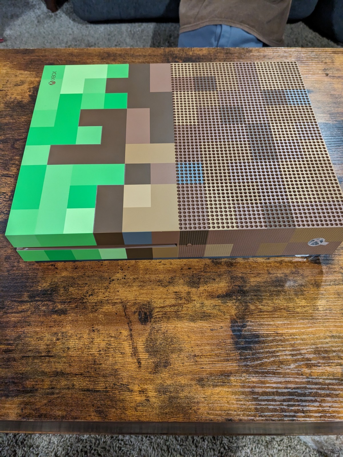Xbox One S Console Minecraft Shell Tested And Working 500gb