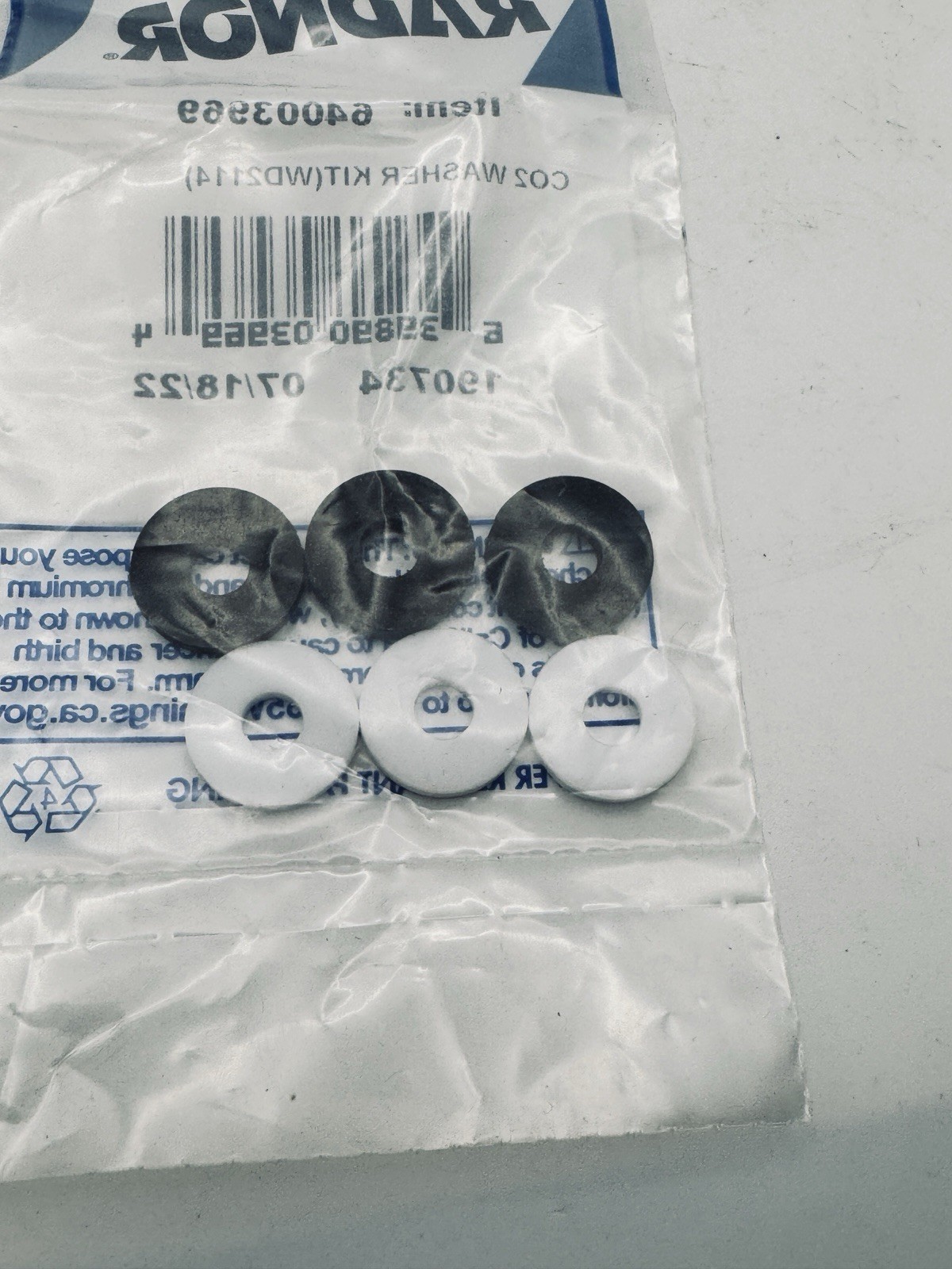RADNOR CO2 Washer Kit (WD2114) 64003969