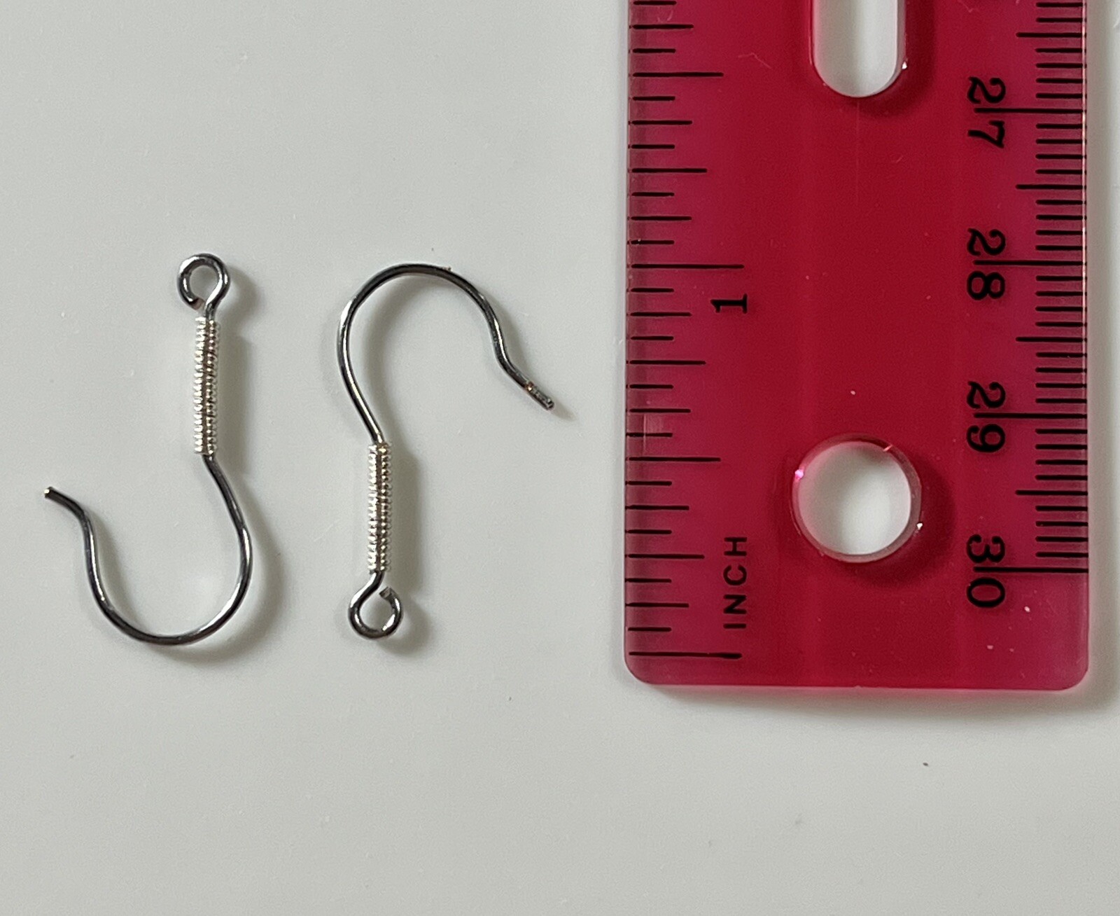 One Pair Of Niobium Ear Wires Made with 99.99% Pure 20 Gauge Niobium Wire.
