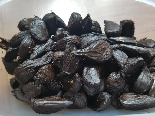 100% Organic Black Garlic 1/2 LB from US. Great for Immune System Vacuum Sealed!
