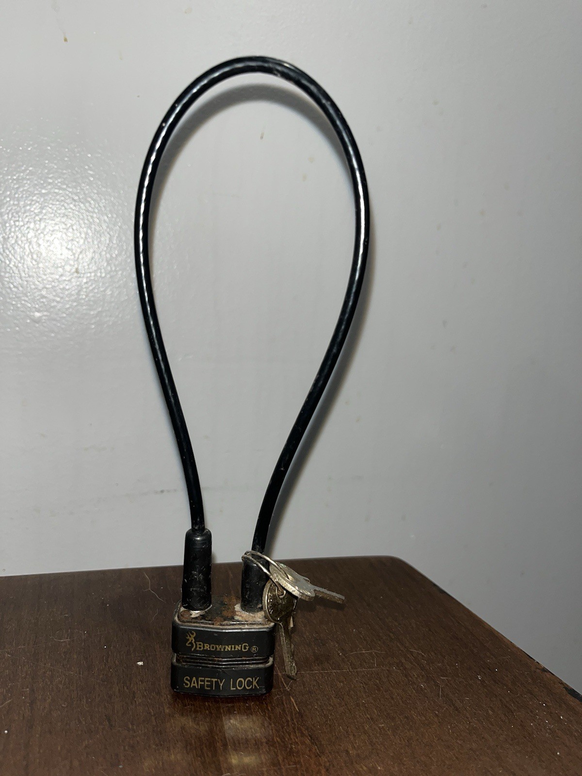 Browning Safety Lock with Two Keys