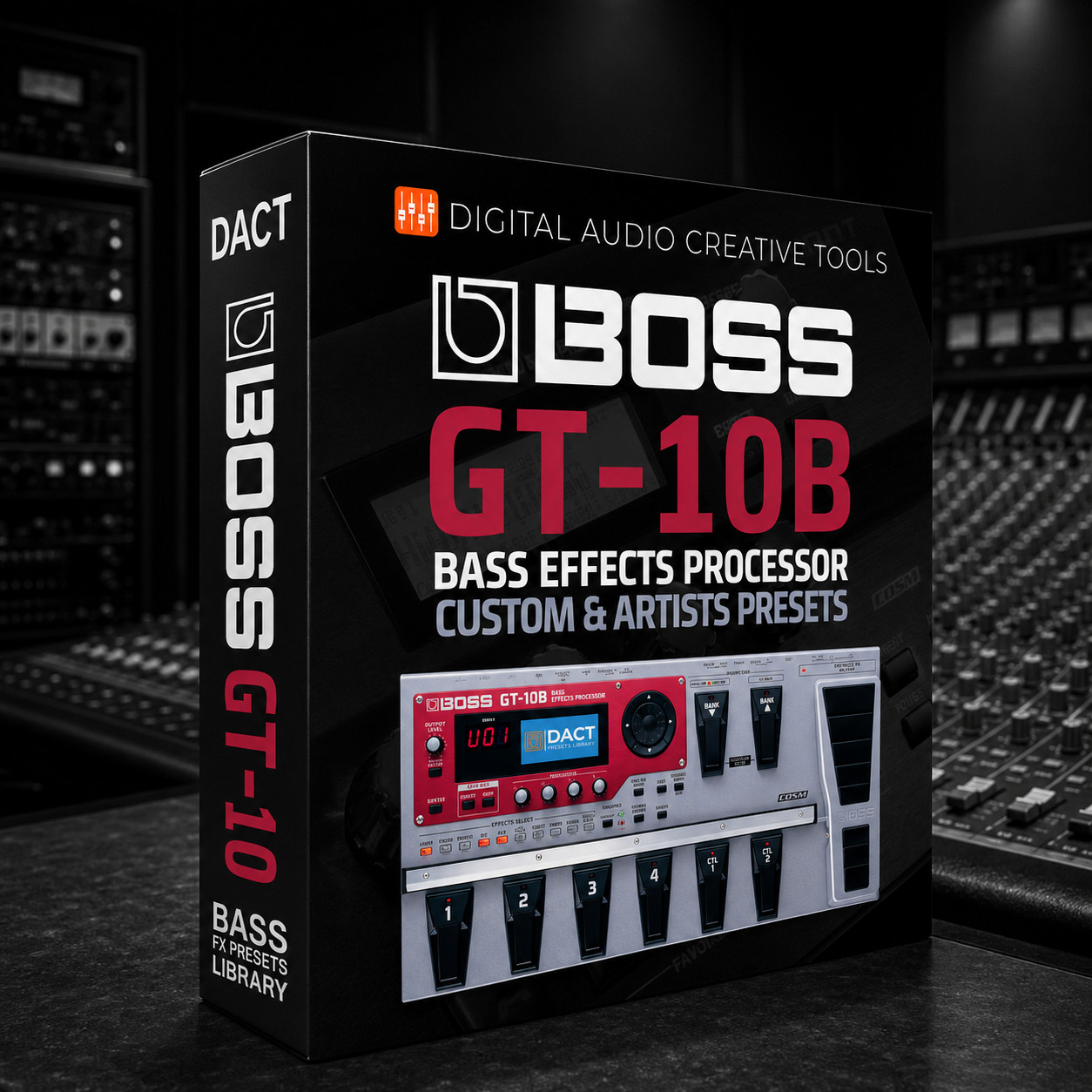 Boss GT-10B Bass Guitar Multi-FX Presets Library