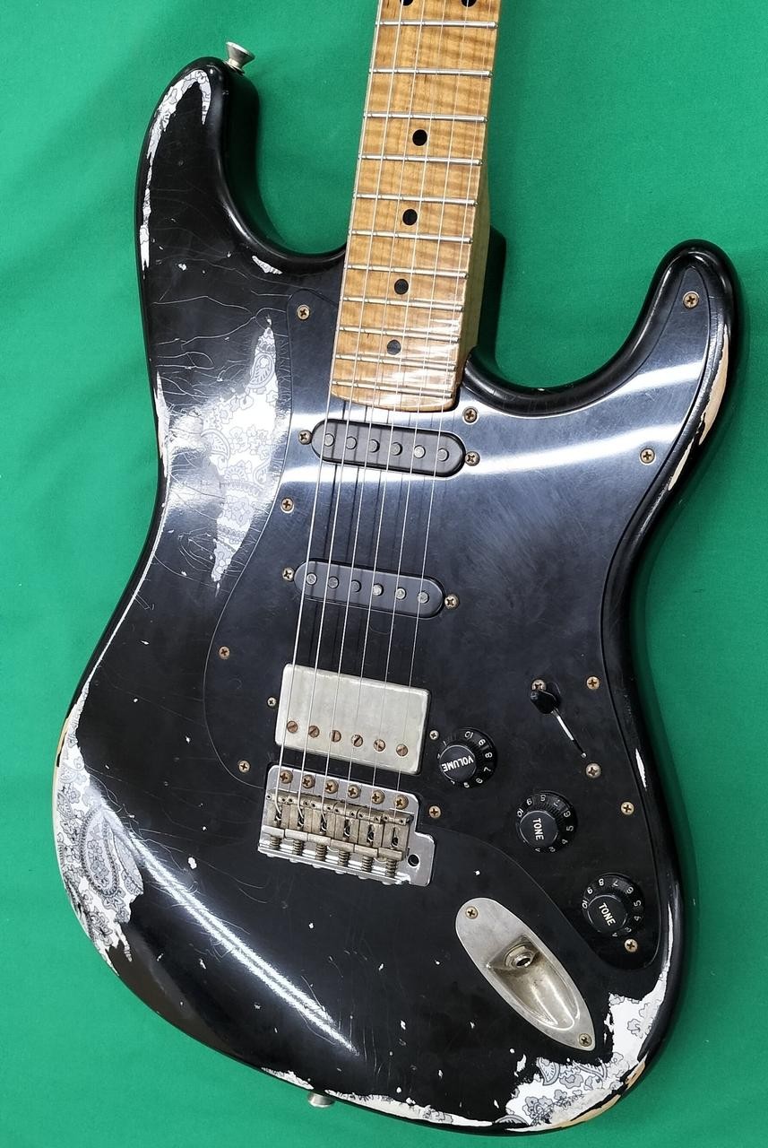 XOTIC XSC-2 BLACK OVER BLACK PAISLEY 8591