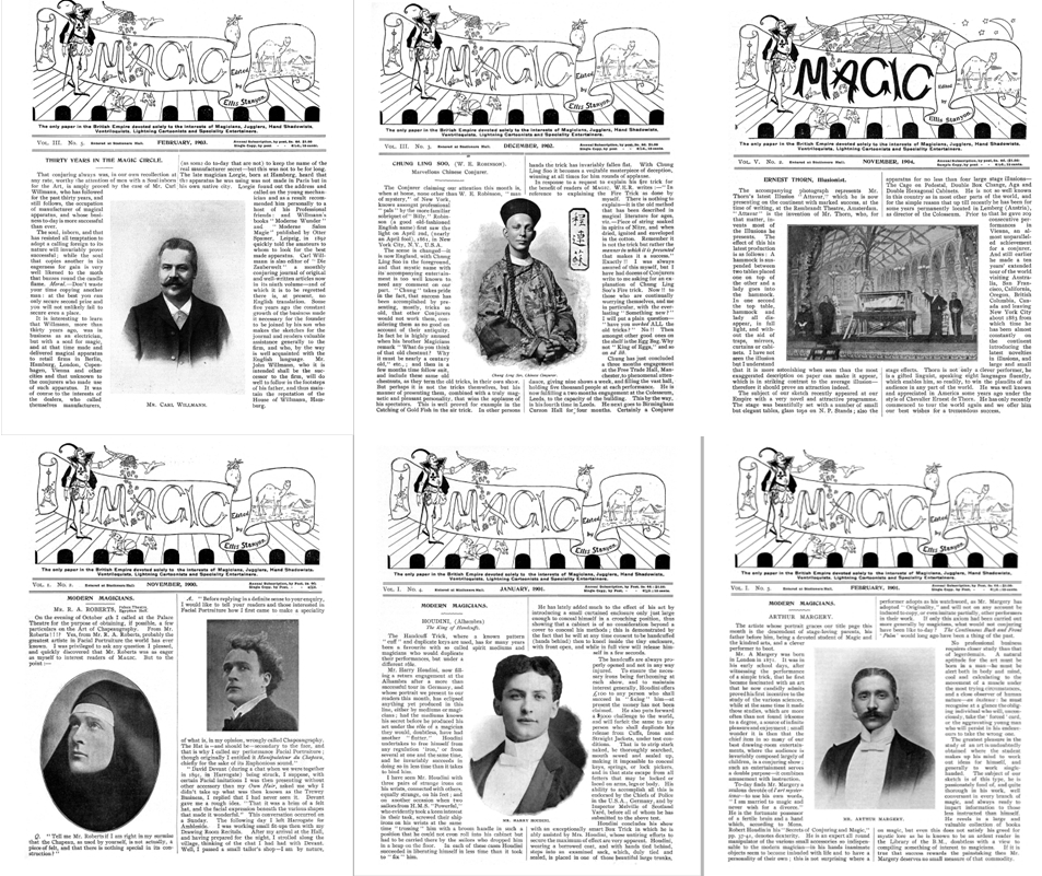 177 Old Issues of Stanyon's Magic Tricks Conjuring Magazines (1900-1920) on DVD