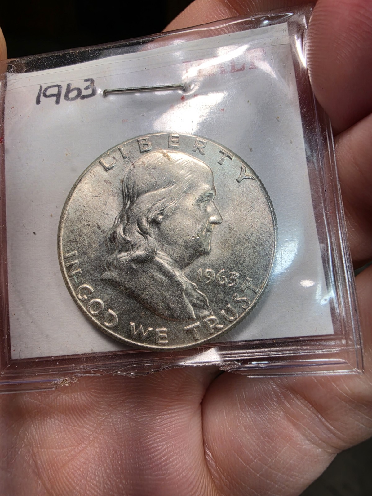 1963 Franklin Half Dollar (P) - 90% SILVER!