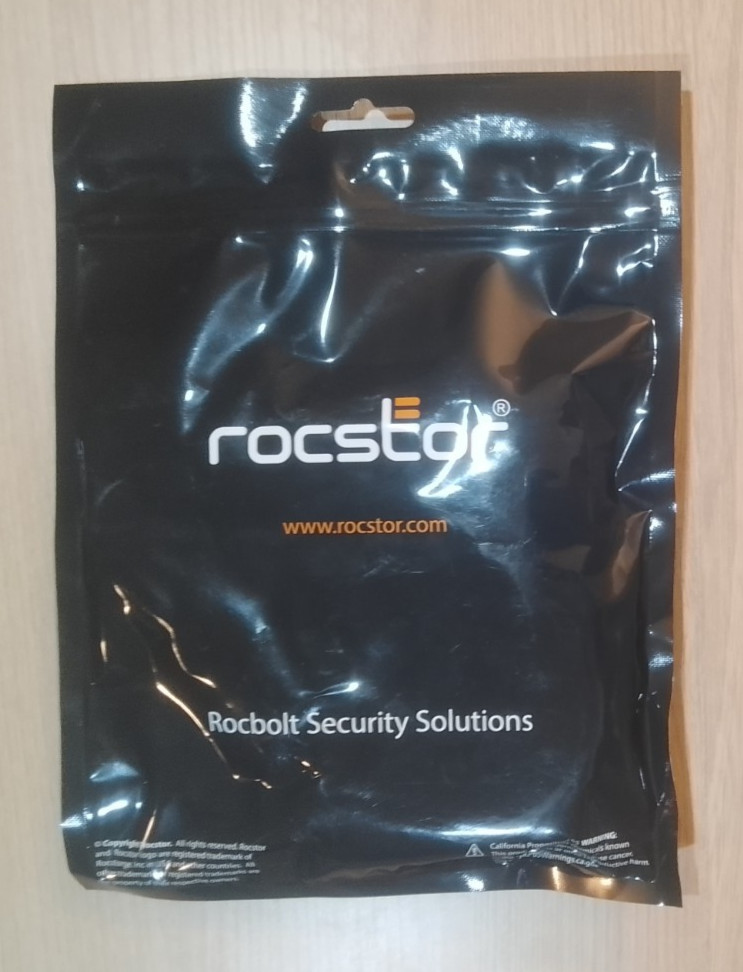 Rocbolt N19 Security Cable with (2) Key Lock - 6 ft - TAA compliant