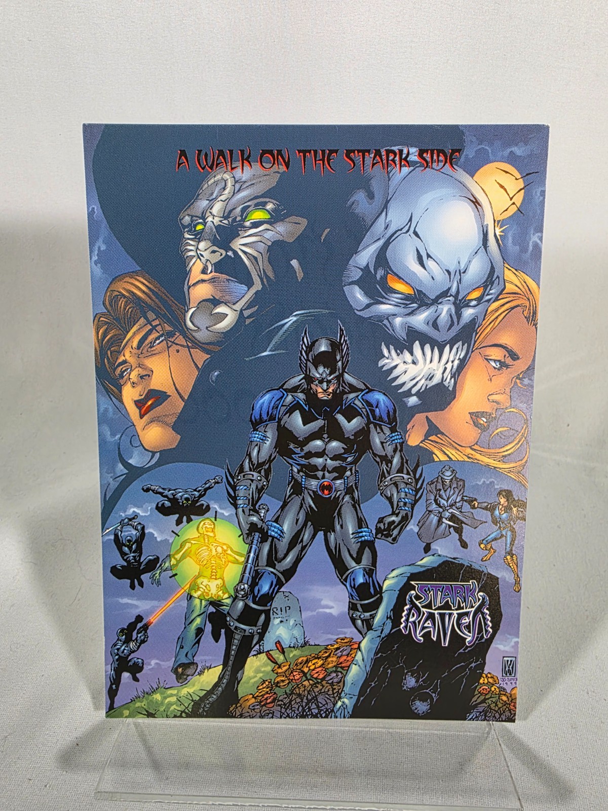 Stark Raven Promo Card - Dark Horizons Entertainment - 2000