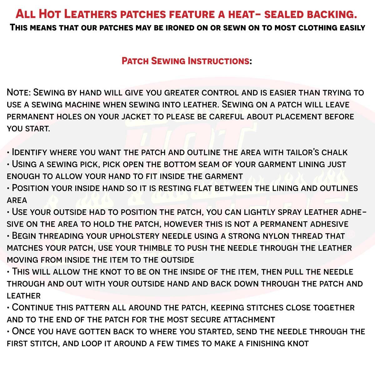 Hot Leathers PPA1580 Eagle 2 Flags Patch 4" x 3"