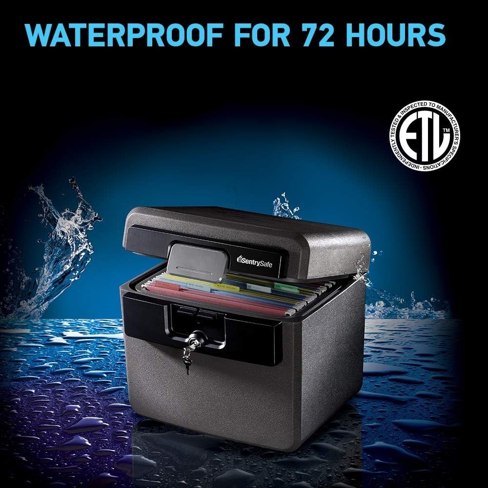 Fireproof Waterproof Safe Box 14.3 x 15.5 x 13.5 Inches