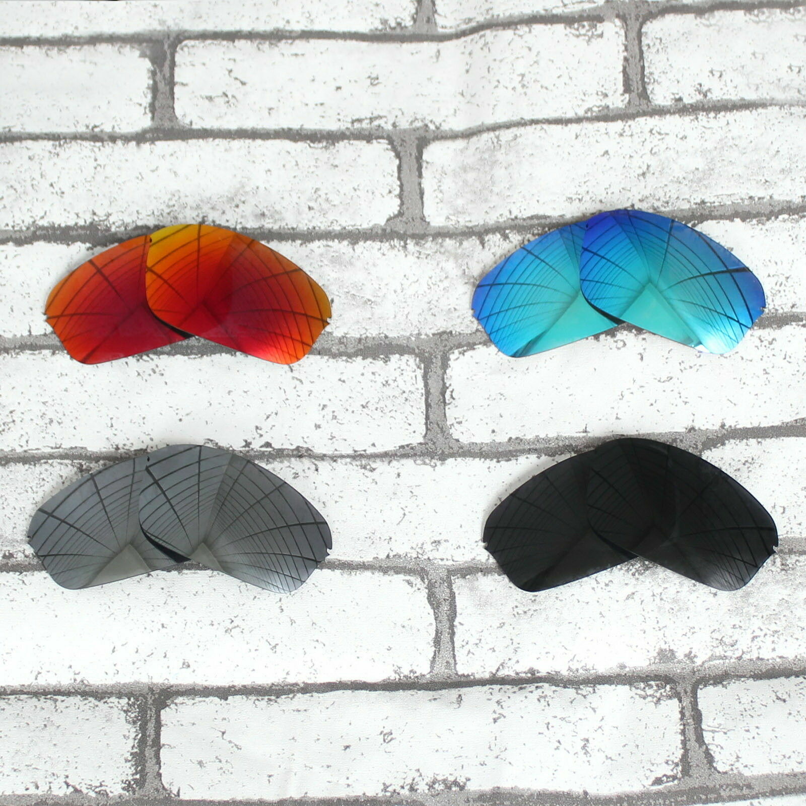 POLARIZED Replacement Lens for-OAKLEY Half Wire 2.0 Sunglasses-Multiple Options