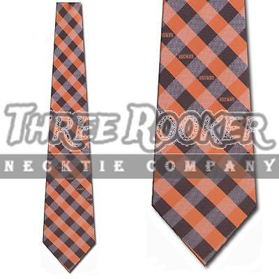 Cleveland Browns Tie Browns Neckties Mens Licensed Football Neck Ties NWT
