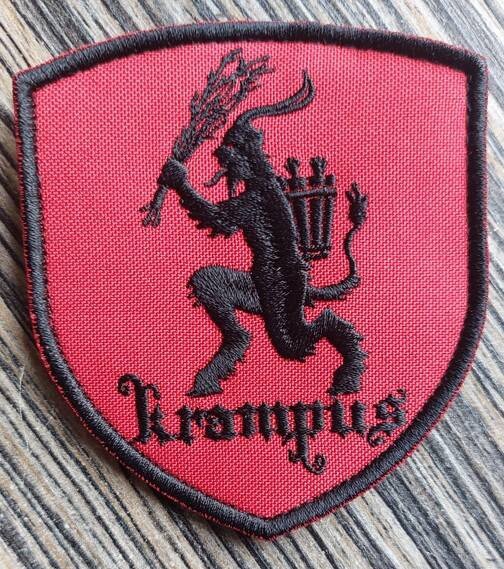 Embroidered Chevron Chevron Ukraine Krampus