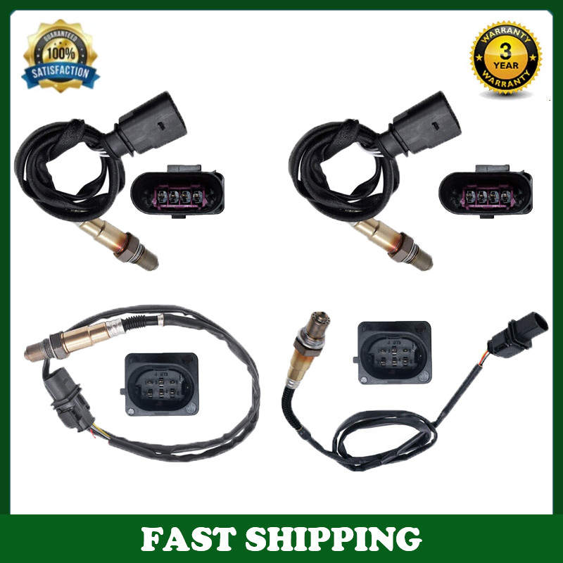 Set of 4 Up+Downstream For 2012-2018 Volkswagen Passat 3.6L V6 US Oxygen Sensors