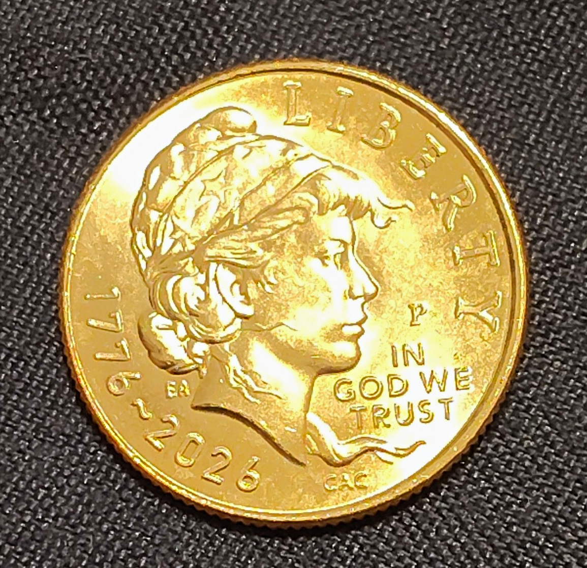 2026-P Roosevelt Dime 10C Business Strike Philadelphia Mint Copper die crack dot