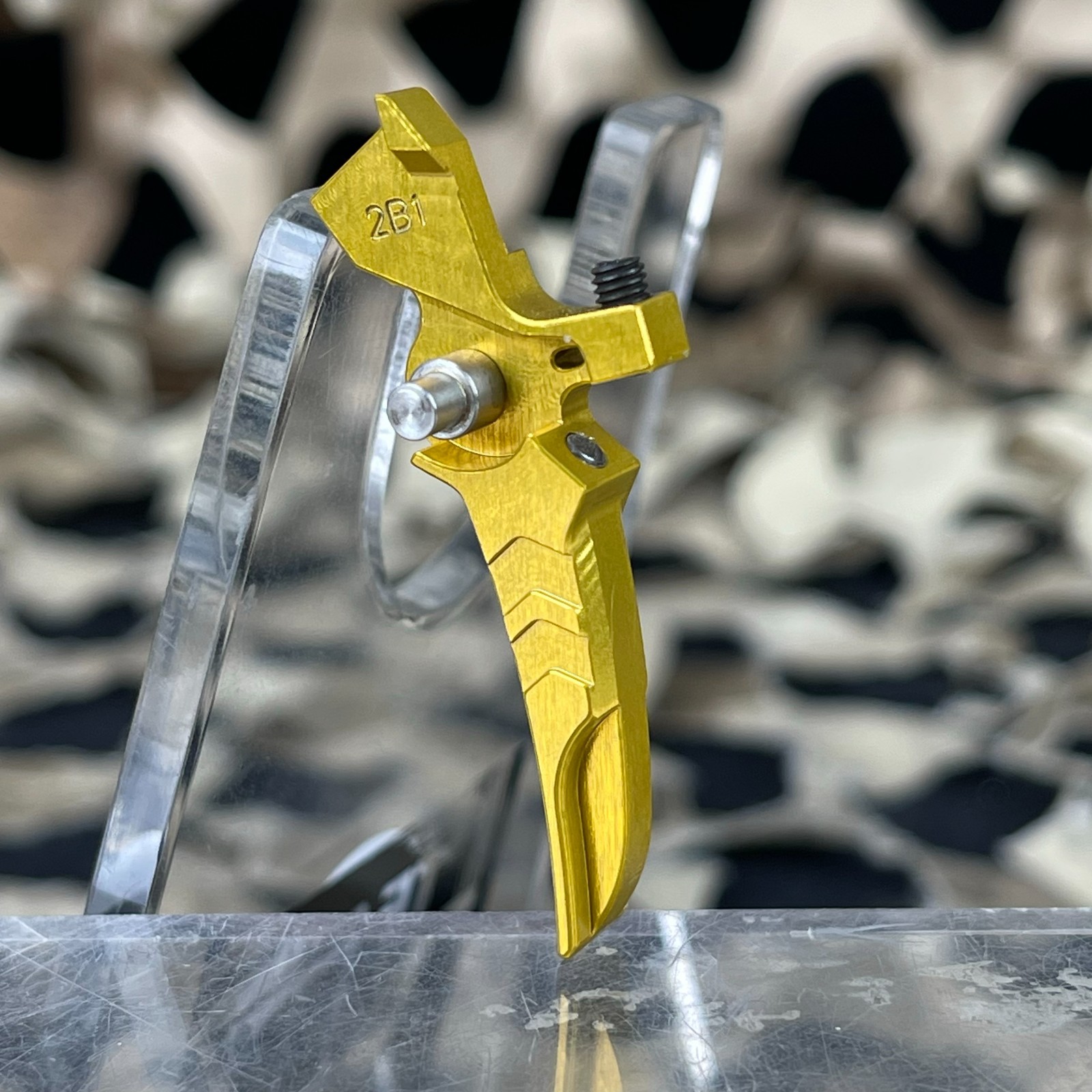NEW Gate Nova Adjustable Aluminum Trigger - 2B1 - Yellow (NT-2B1-YW)