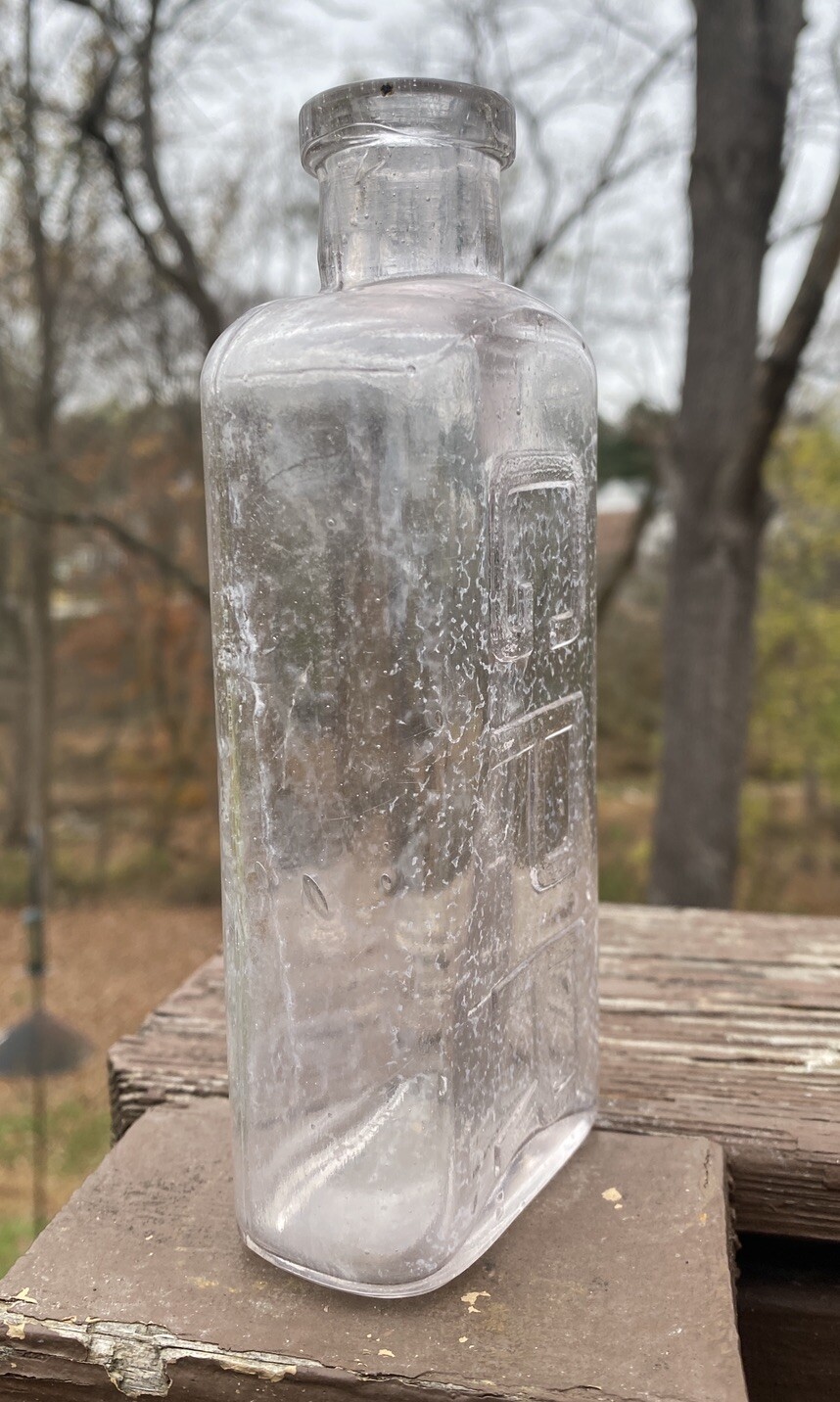 Gump Pure Rye Whiskey Flask Baltimore MD