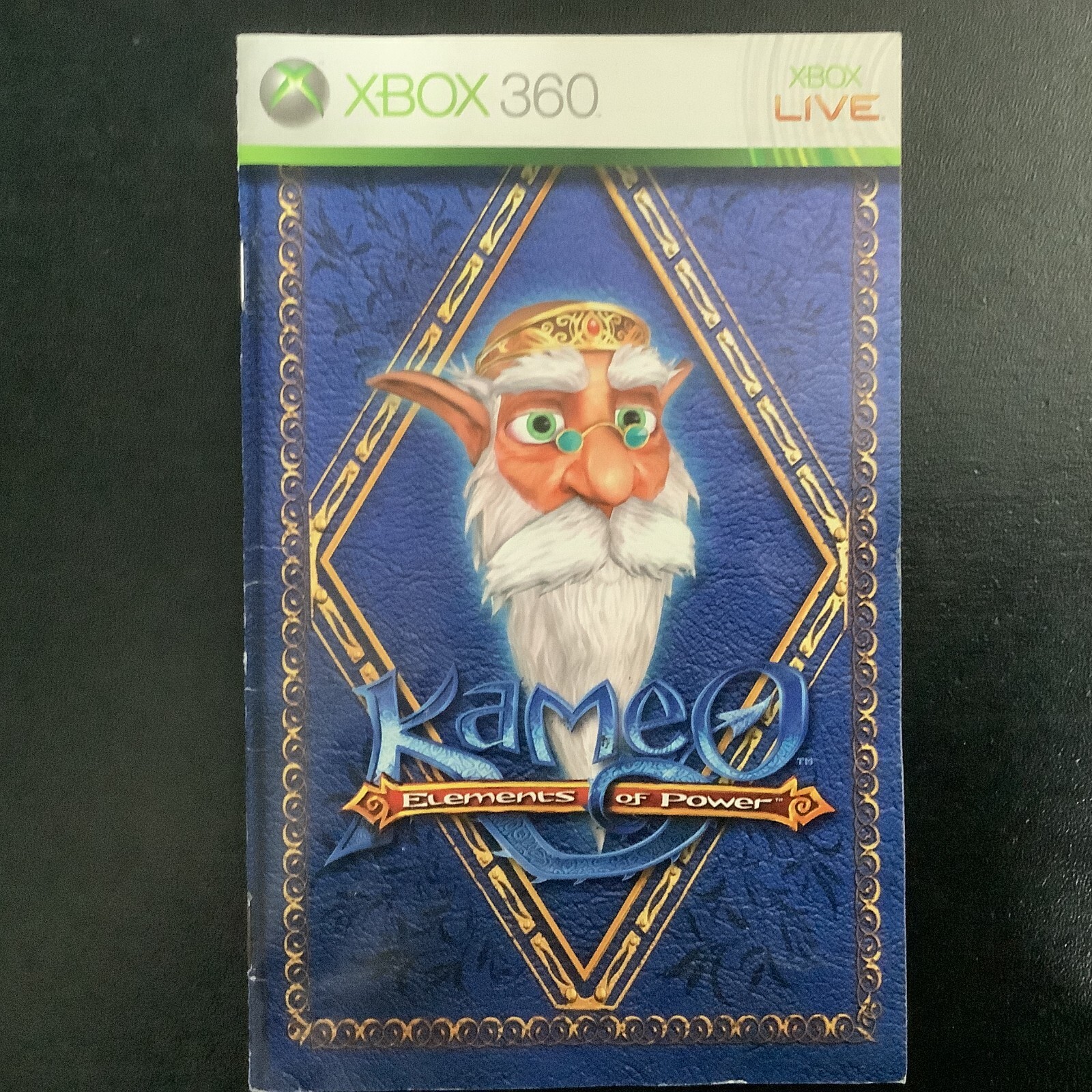 Kameo Elements of Power Microsoft Xbox 360 Instruction Manual Only