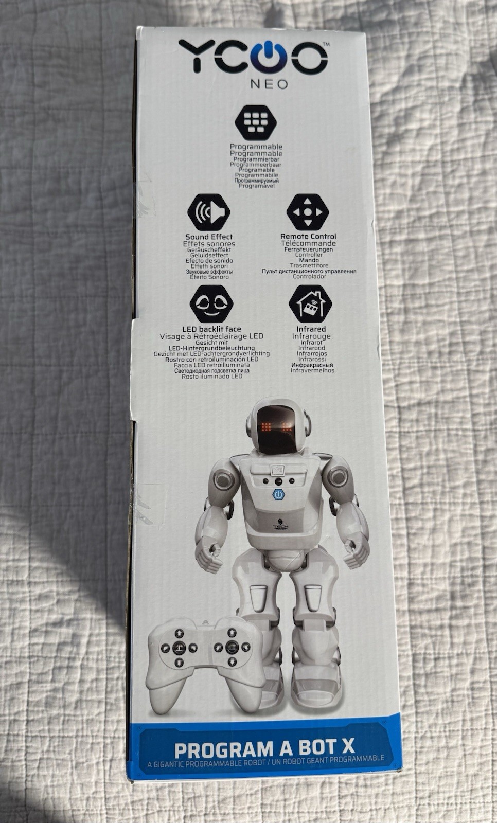 YCoo NEO Program A Bot X Gigantic Programmable Robot Figure Toy Remote, New