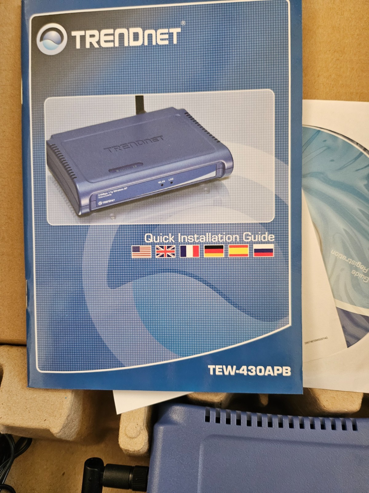 Trendnet 11g Wireless AP TEW-43OAPB