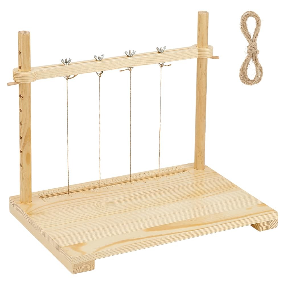 15.7x9.4inch Bookbinding Sewing Frame Set, Hand DIY Book Binding Tools with H...