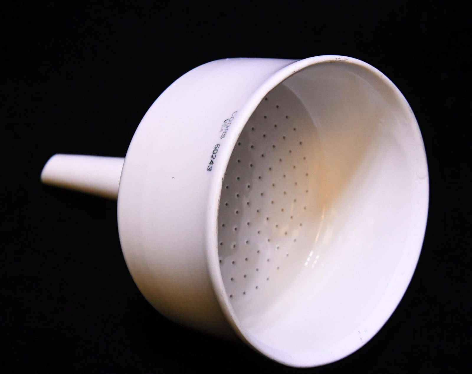 COORS 60243 CERAMIC PORCELAIN BUCHNER FUNNEL